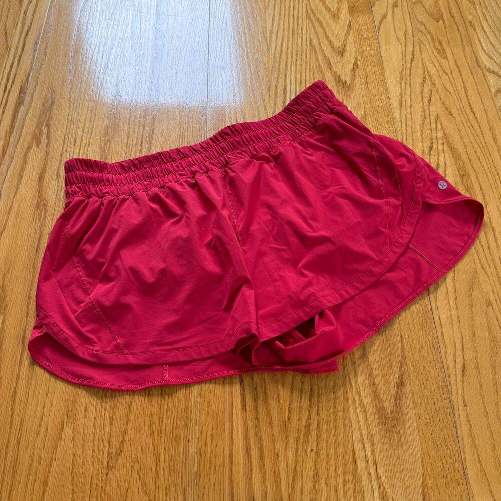 Lululemon Athletic Running Shorts Red